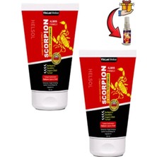 Kap Kaç Süper Scorpion Erkeklere Özel Krem 50 ml x 2 Ad.+Lustra Masaj Yağı
