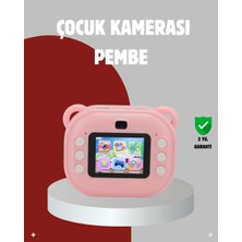 Renas Store Anında Baskı Özellikli Çocuk Kamerası – 24MP Hd Çift Lens 32GB Hafıza ve Oyun Modu
