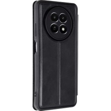 Uravas Store Realme 12 5g Kılıf Flip Cover - Siyah