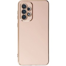 sbodurhome Samsung Galaxy A73 5g Kılıf Volet Silikon - Pembe