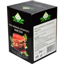 TeknoKapsül Ballı Kırmızı Ginsengli Macunu Bitkisel Karışım 240 gr