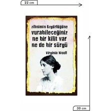 Bg Store Kuşe Kağıt Duvar Posteri Ne Bir Kilit Var Ne De Bir Sürgü Retro Vintage DRTR0023