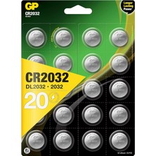 Brf Store Yavuzsell CR2032 3V Lithium Knopfzellen, 20 Stück Li-Mn Knopfbatterien Cr 2032 - 3 Volt Im 20-Er Pac