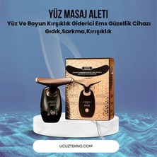 Renas Store Yüz ve Boyun Masaj Aleti – Yunus Tasarım, Kırışık Görünümü Giderici