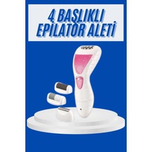 Renas Store Profesyonel 4in1 Çok Amaçlı Epilasyon Aleti Şarjlı Pratik Taşınabilir