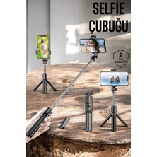 Renas Store Kumandalı Tripod Telefon Tutucu Selfie Çubuğu 360 Derece Dönebilen