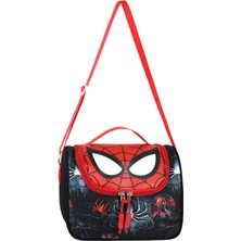 zufigo Deri Baskılı Spider Speedy Desenli Erkek Termal Beslenme Çantası