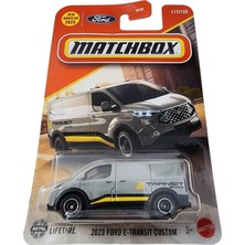 Hot Wheels Maç Kutusu 2023 Ford E-Transit Özel 3 Yaş ve Üzeri 117/125 (Gri)