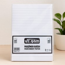 Renas Store A4 Çizgili Parşömen Kağıdı 40'lı Paket