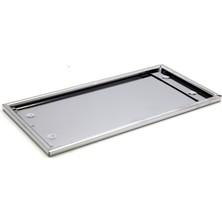 Kap Kaç Dikdörtgen Krom Plakalık Araba Plaka Altlığı 30X16CM