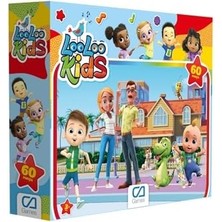Bg Store Looloo Kids  60 Parça 34X24CM Çocuk Puzzle Yapboz Serisi
