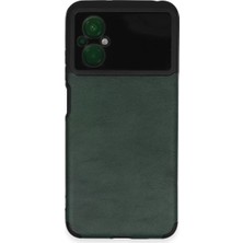 Renas Store Xiaomi Poco M5 Kılıf Loop Deri Silikon - Yeşil