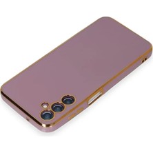 Renas Store Newface Samsung Galaxy M14 5g Kılıf Volet Silikon - Mor