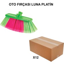 MarkEntegra Toptan Oto Fırçası Luna Platin, 12 Adet Paket