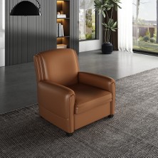 Veluxe Home & Living'den Peto Italyan Deri Berjer Hakiki Deri Berjer Modelleri