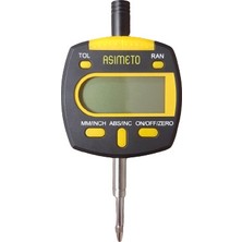 Asimeto 0-25.4mmx0.01 Dijital Komparatör Saati