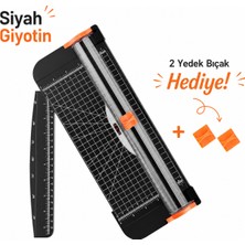 Trendfone Sürgülü Cetvelli Giyotin A4 Kağıt Kesme Makinesi