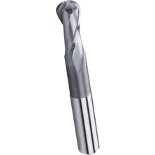 Cin 6mm 2 Ağız Kısa Küre Parmak Freze Hss
