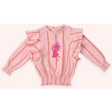 Panço Kız Bebek Pembe Sweatshirt