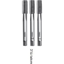 W1/4''-20 Cztool El Kılavuz Takımı Hss