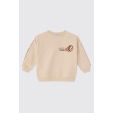 Panço Kız Bebek Taş Sweatshirt