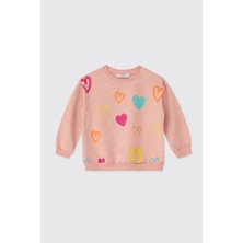 Panço Kız Bebek Coral Sweatshirt