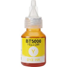 Kap Kaç Brother Bt 5000Y **kutusuz** Sarı  Şişeli Mürekkep 45ML