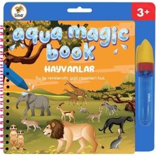 Bg Store Aqua Book Hayvanlar (Sihirli Boyama Kitabı)
