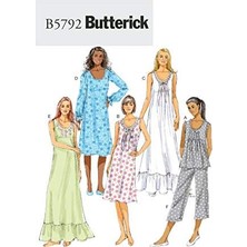 Bg Store Butterıck B5792 Kesim Kalıbı Için Dikiş, Şık, Gösterişli, Modaya Uygun, Btk 5792 Y (Xsm-Med)32-40