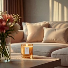 Bg Store Mad Prevail Kokulu Cam Mum 200 gr – Portakal Çiçeği, Ylang-Ylang ve Vanilya ile Ferah, Zarif ve Kalıcı Ambiyans
