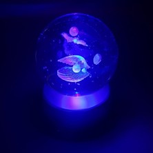 Renas Store Kristal Cam Küre Işıklı