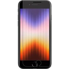 Bg Store Apple iPhone Se 3 2022 ile Uyumlu Temperli Ekran Koruyucu Kırılmaz Cam