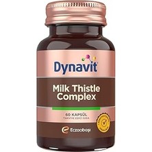 Renas Store Dynavit Milk Thistle Complex 60 Kapsül - Deve Dikeni Tohum, Silimarin, Enginar, Karahindiba, Maydanoz