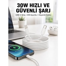 Renas Store Ios Uyumlu 8 x Xs Xr 11 12 13 14/pro Max Mini Plus Şarj Kablosu Yeni Nesil