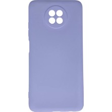 Renas Store Xiaomi Redmi Note 9 5g Kılıf Nano Içi Kadife Silikon - Lila