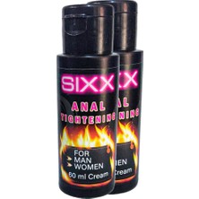 TeknoKapsül Sıxx 2 Adet Anaıtightening Şekillendiricikrem Bay Bayan 60 ml