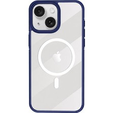 Piili iPhone 15 Ice Crystal Magnet - Lacivert