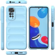 Renas Store Newface Xiaomi Redmi Note 11 Kılıf Optimum Silikon - Sky Blue