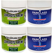 TeknoKapsül Çörekotu Çörek Otu Kremi 2 Adet 100 ml Kremi + 2 Adet Painclass 150 ml Kuyruk Yağı Kremi Kremi