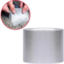 Renas Store Folyo Kauçuk Bant Yapışkanlı Su Geçirmez Çatı Boru Tamir Bandı (2metre x 10 Cm)