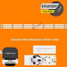 Renas Store 40" Arçelik,beko,grundıg,altus Shineon M08-BD40030-0701N-4311D Tv Ledi