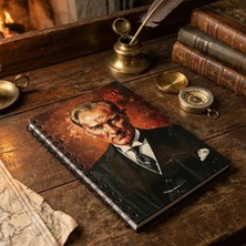 Be Online Atatürk Özel Seri Collection Sert Kapak A5 Defter - Noktalı 150 Sayfa