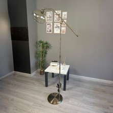 Bamyum Solvia Cam Bal Rengi Eskitme Gövde F Kol Lambader Modern Oturma Odası