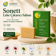 Sonett Organik Leke Çıkarıcı 2'li Kalıp Sabun 2x90 G