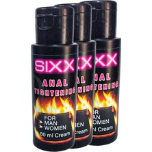 TeknoKapsül Sıxx 3 Adet Bay Bayan Anaıtightening Şekillendiricikrem 60 ml