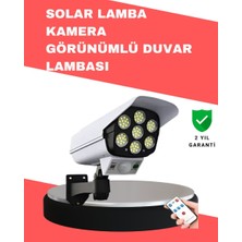 Renas Store Pvc+Pc Malzemeli 2'si 1 Arada Güvenlik Lambası – Ayarlanabilir Başlık ve Panel Açısı