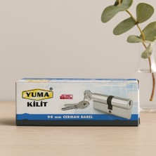 Renas Store 90 mm Nikel Saten Silindir Barel (3 Anahtar)