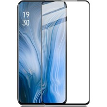Bg Store Oppo Reno Tam Kaplayan Temperli Cam Ekran Koruyucu Siyah