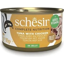 Kap Kaç Ton Balıklı ve Tavuklu Jelly Yetişkin Kedi Konservesi 85 gr