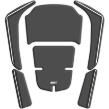 Gp Kompozit Honda Forza 250 2018-2026 Uyumlu Yeni Seri Tank Pad Gri